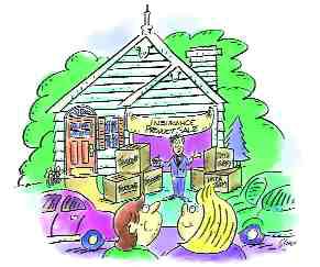 Developing niche lines of business: The garage sale closed Image