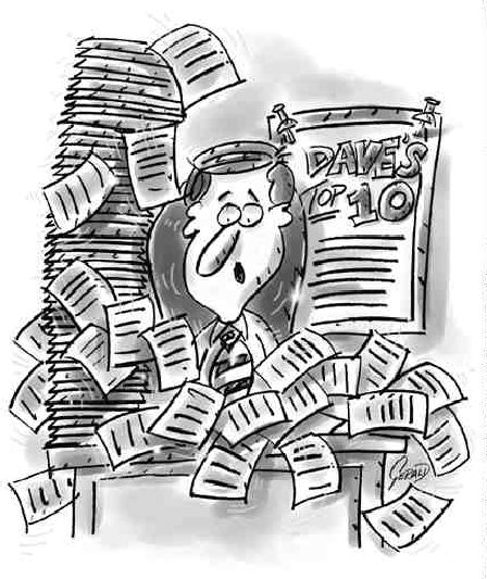 DAVE’S TOP 10 Image