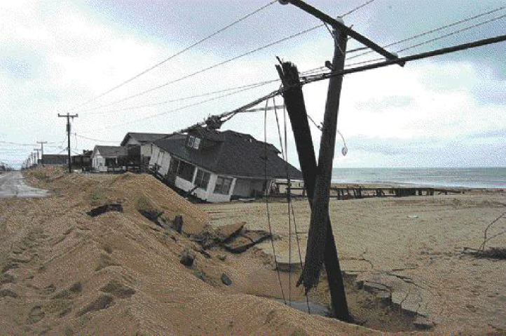 Hurricanes Devastate Canadian and U.S. East Coast Image