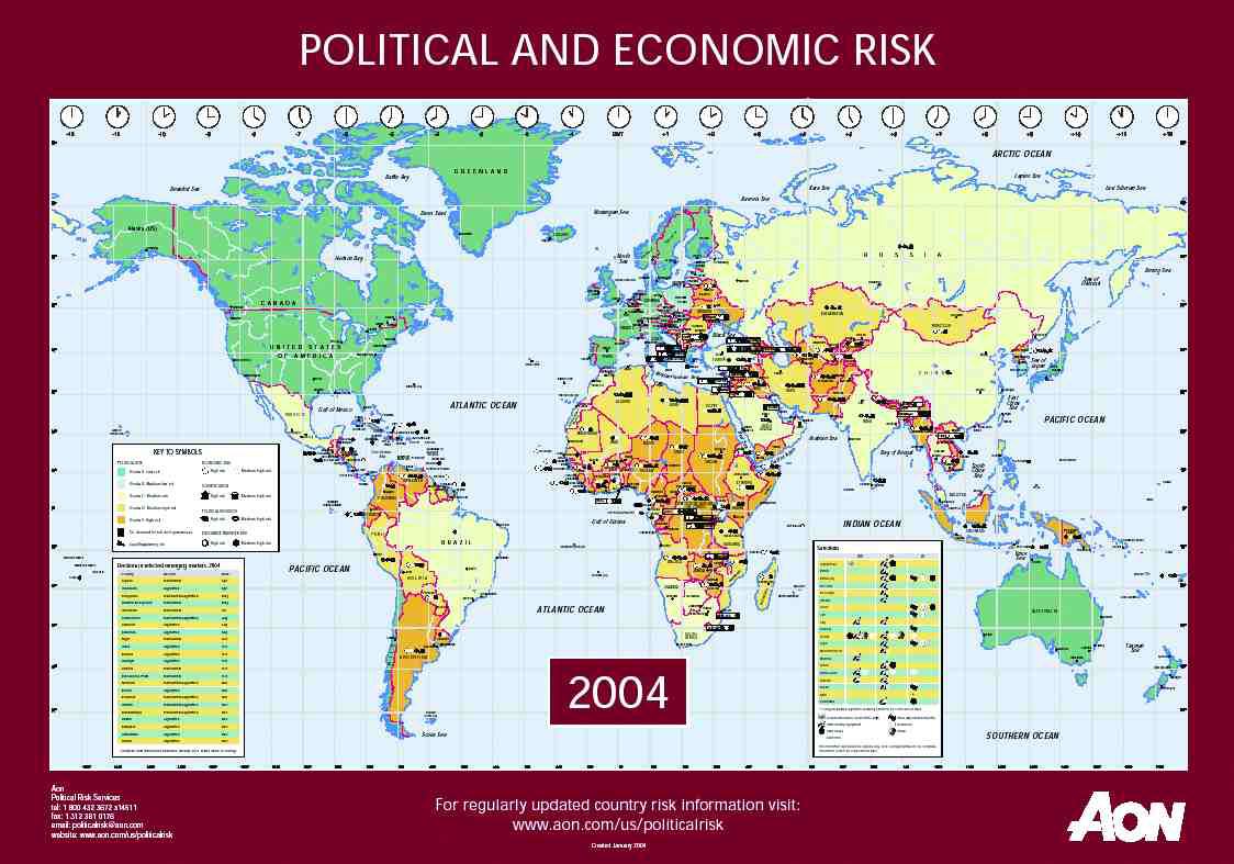 Global Political Risks – Post-9/11 Image