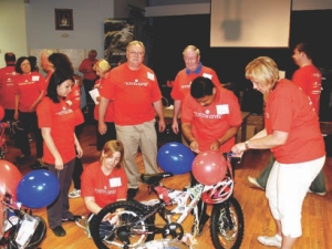 Totten Group Insurance’s Bicycle Donation Image