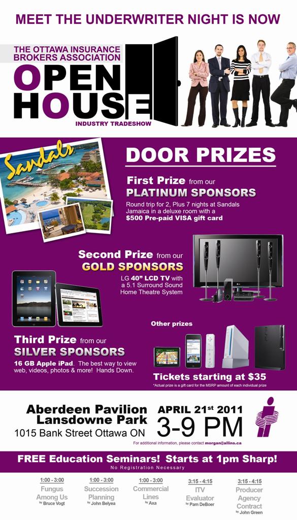 Youre invited!  Ottawa Insurance Brokers Association (OIBA) Open House  April 21st Image