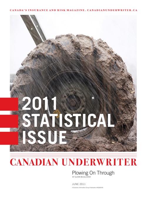 Canadian Underwriter magazines 2011 STATISTICAL ISSUE Digital Edition is Online Image