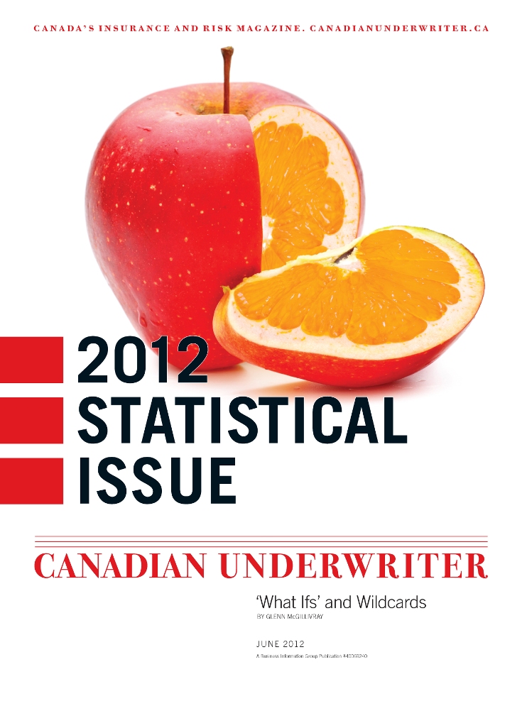 Canadian Underwriter magazine’s 2012 STATISTICAL ISSUE  Digital Edition is now online Image
