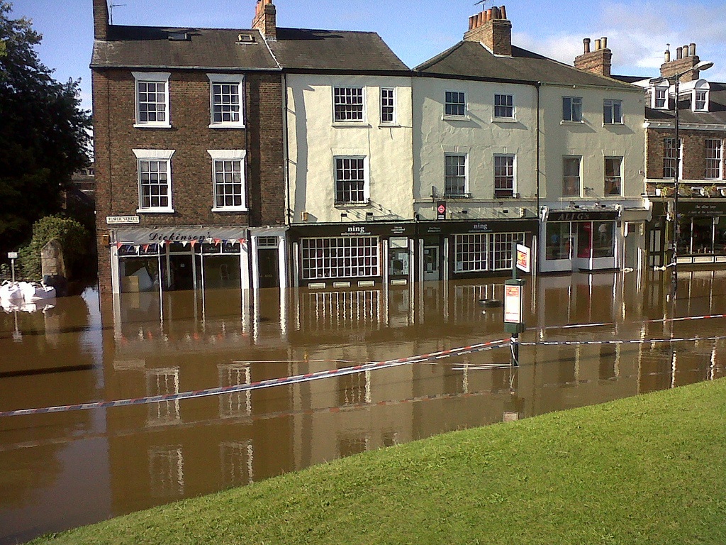 Cleanup efforts begin after major flooding in U.K. Image