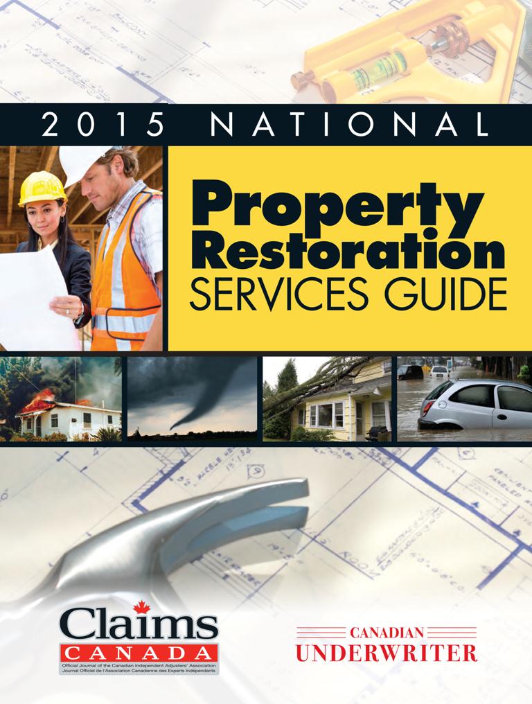 2015 National Property Restoration Services Guide  Digital Edition Image