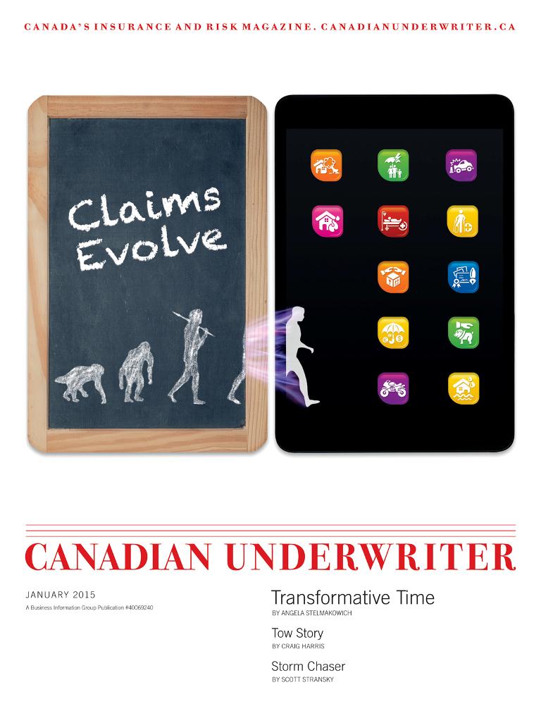 The Digital Edition of Canadian Underwriter’s January 2015 issue Image