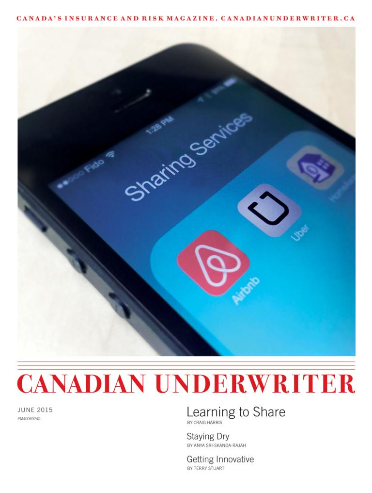 The Digital Edition of Canadian Underwriter magazines June 2015 issue Image