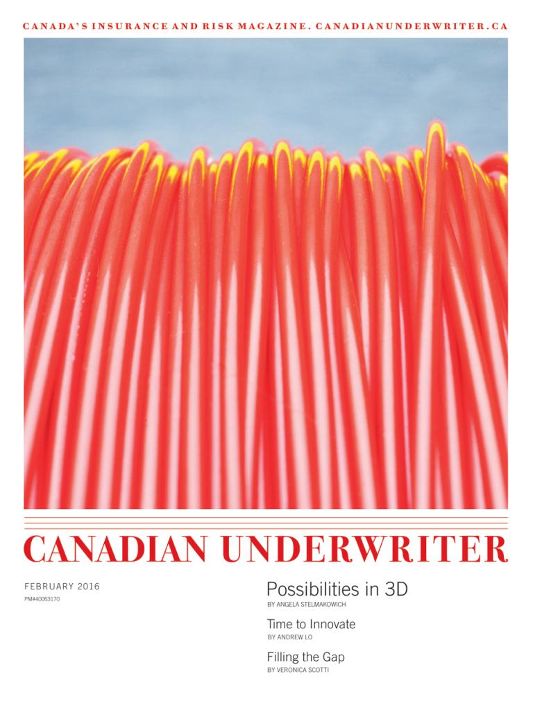 The Digital Edition of Canadian Underwriter magazine’s February 2016 issue Image