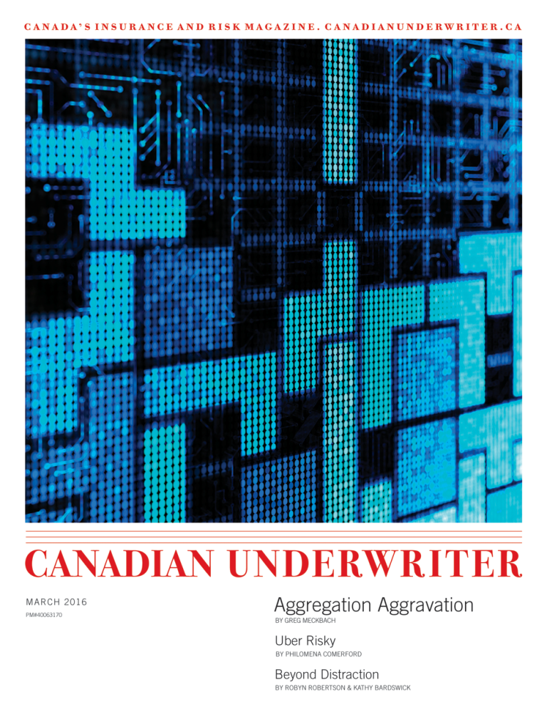 The Digital Edition of Canadian Underwriter magazine’s March 2016 issue Image
