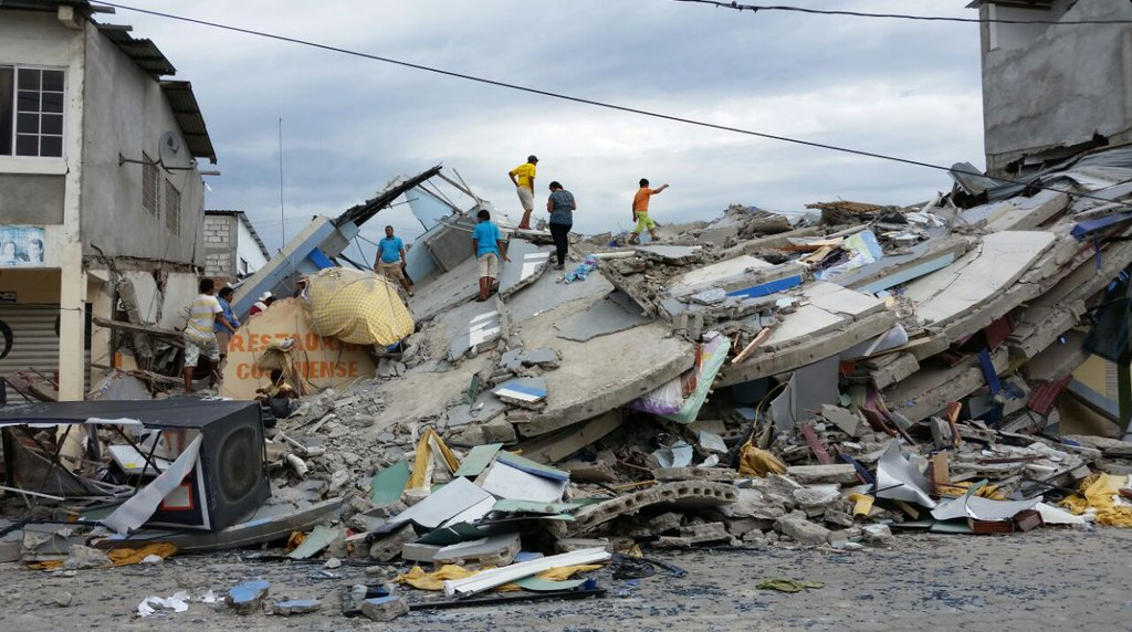 Major commercial buildings, seaside hotels in Ecuador likely of concern to insurance industry following earthquake: RMS Image