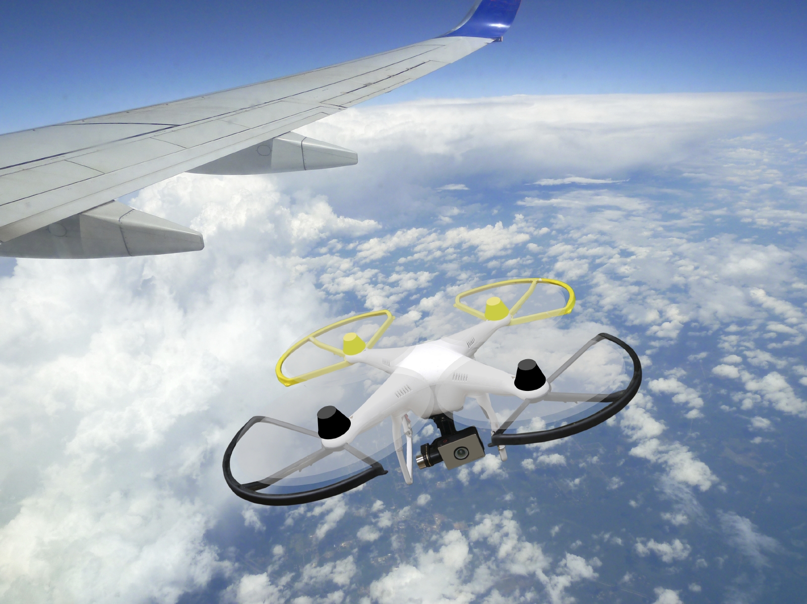 Drone collision with jet highlights growing aviation danger Image