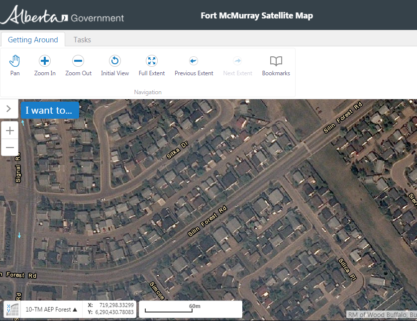 Alberta government releases Fort McMurray fire damage surveillance app Image