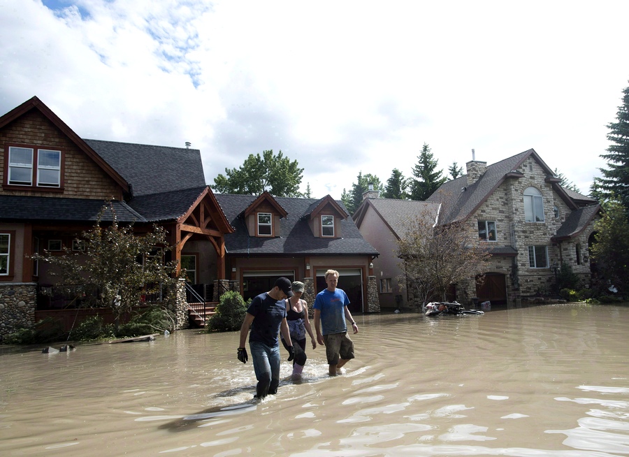 200-year loss scenario from flood in Canada could produce insured losses of $5.7 billion: Swiss Re Image