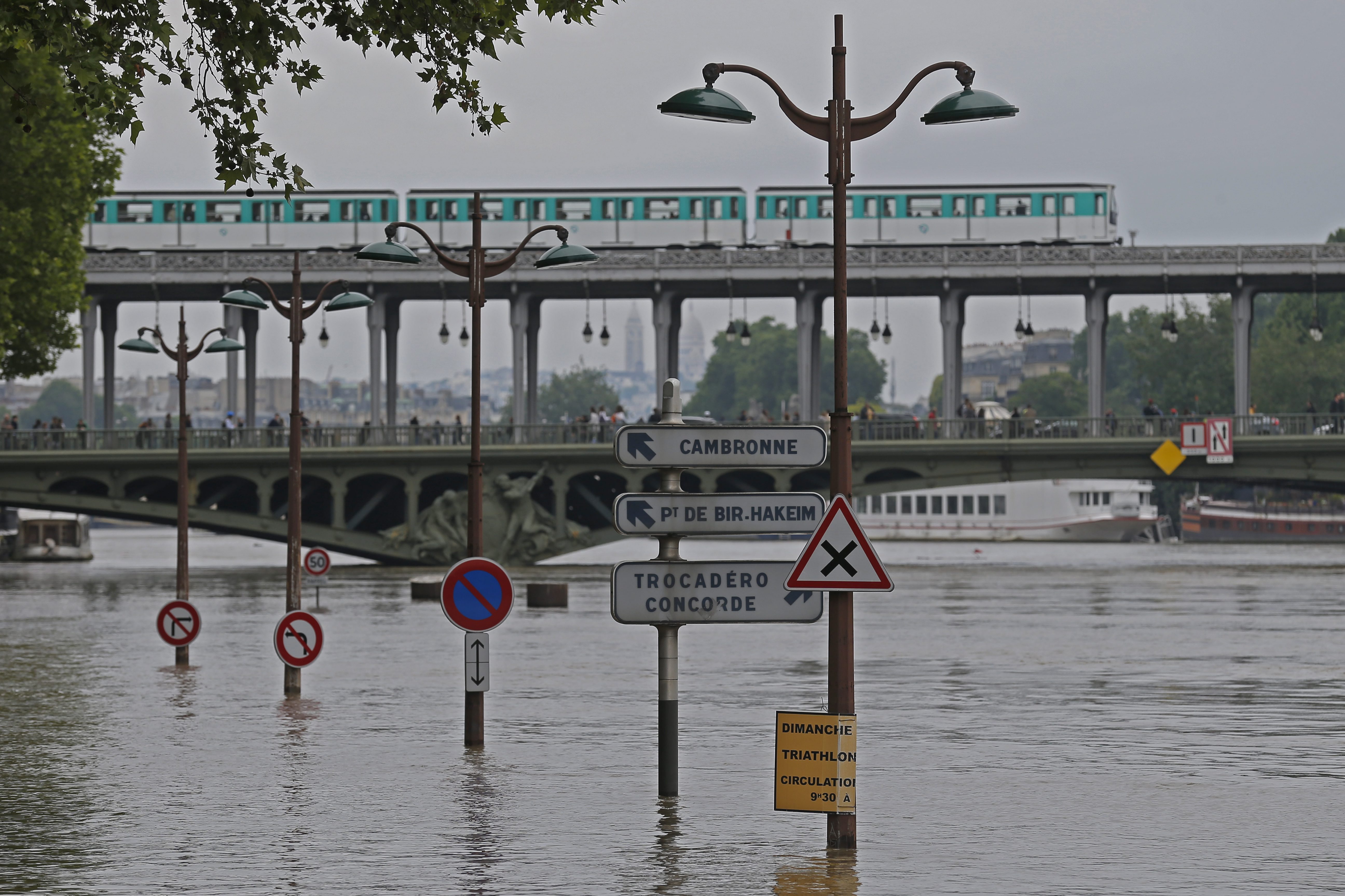 France creates emergency fund for people affected by floods Image