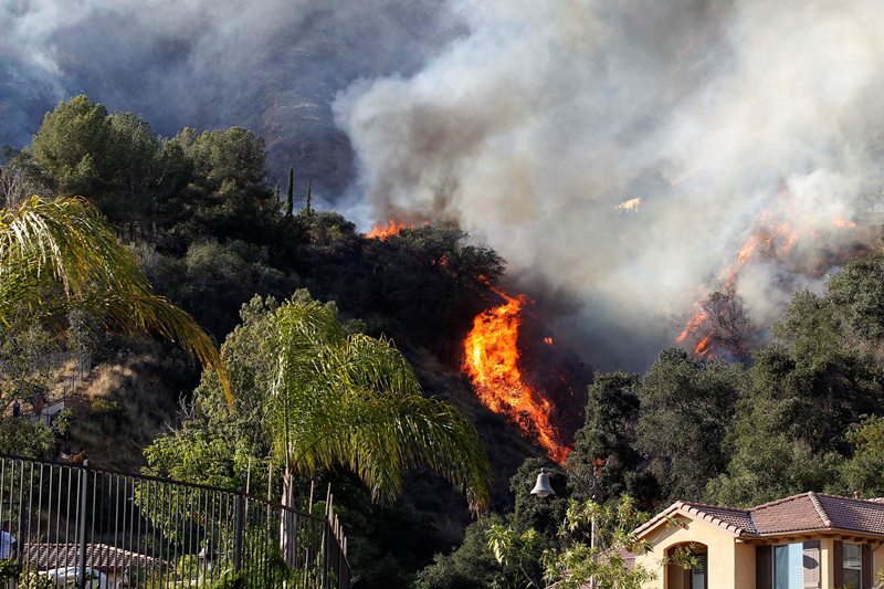 Two wildfires break out in British Columbia Image