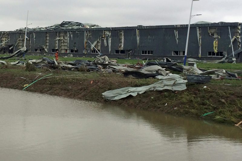 Tornado shuts down Canadian company’s solar cell factory in China, no material impact anticipated Image