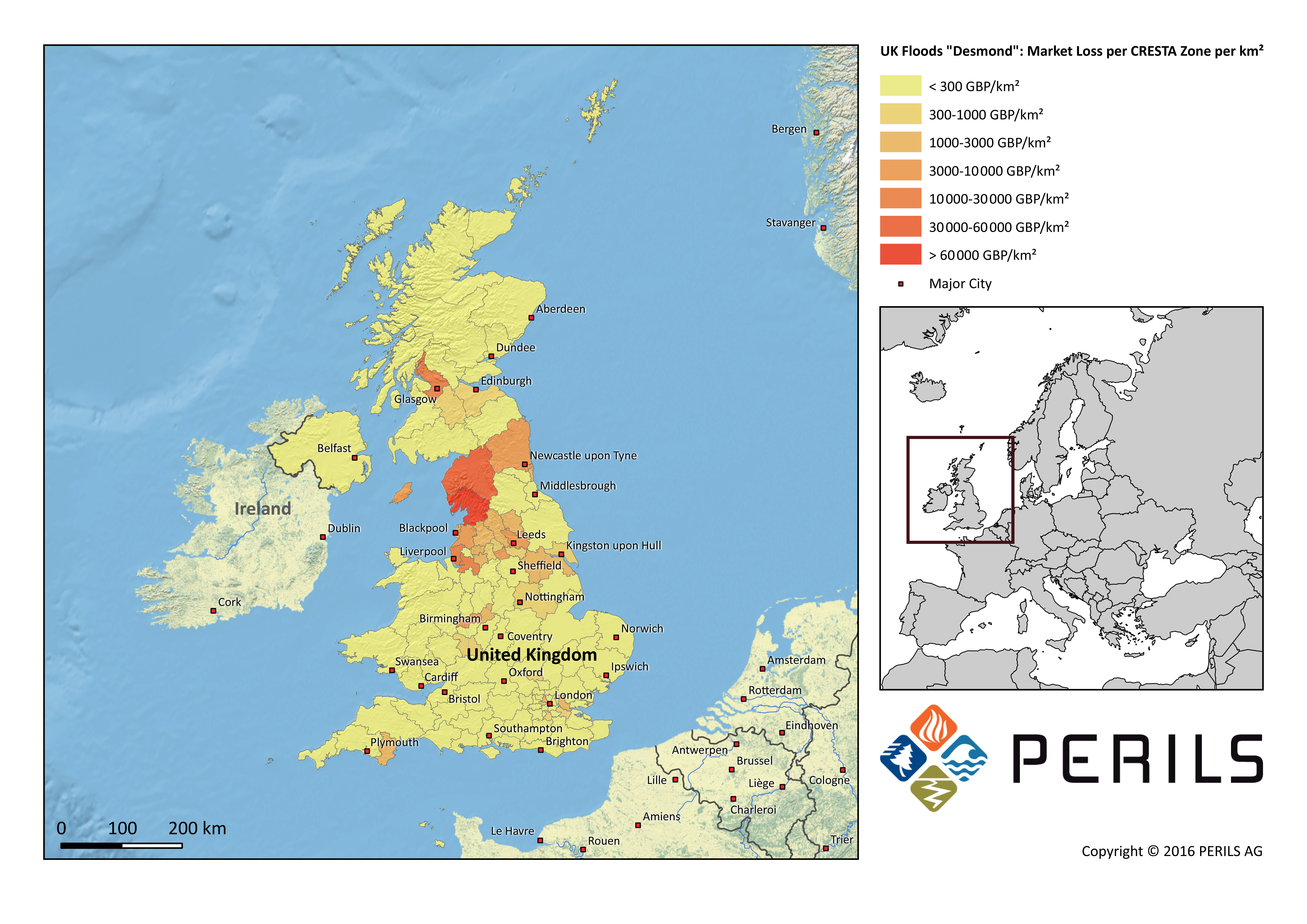 2015 U.K. storm Desmond loss estimate at 597 million pounds: PERILS Image