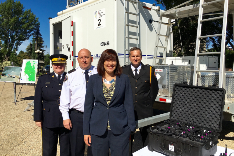 New first responder radio system, used during Fort McMurray wildfire, launching in Alberta on July 1 Image