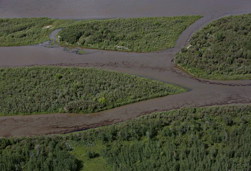 Prince Albert, Sask. shuts off water intake following oil spill Image