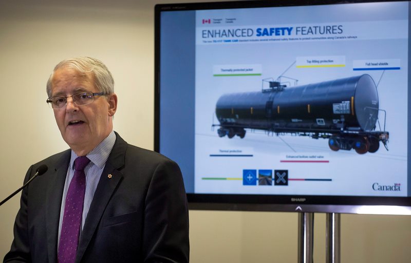 Canada’s Minister of Transport accelerates phasing out of DOT-111 tank cars Image