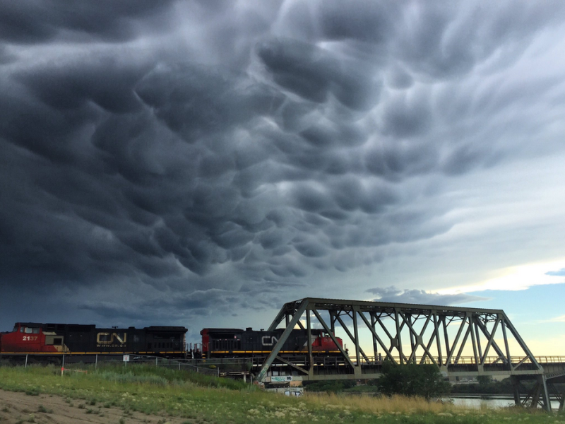Nasty weather, including possible tornado, hits south central Saskatchewan Image