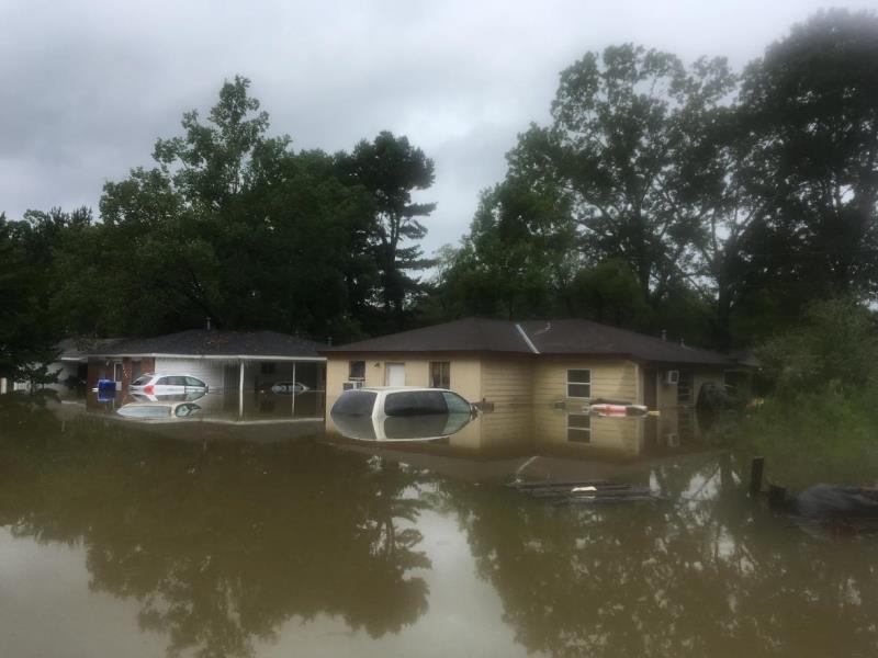 U.S. Geological Survey confirms historic flooding in South Louisiana, says six streamgages set record levels Image