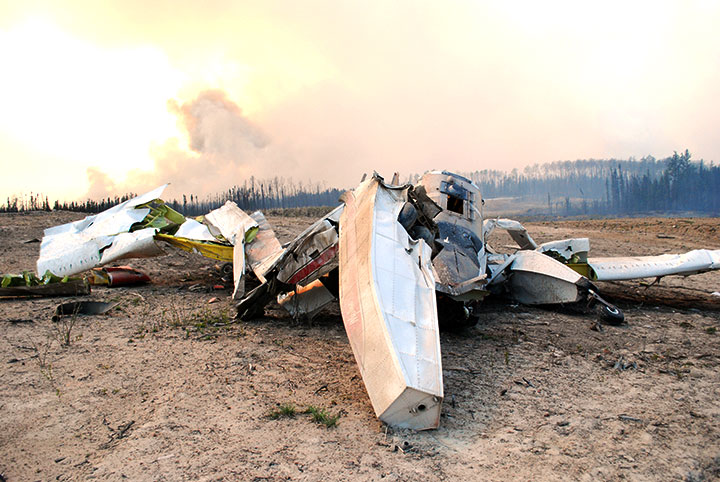Aerial firefighting firm training pilots on turbulence risks around wildfire after fatal crash: TSB Image