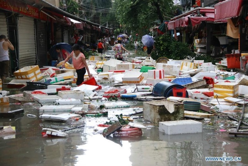 Meranti southeast China’s most powerful typhoon in decades Image