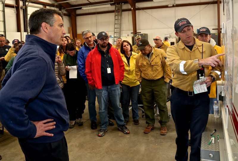 Crews try to keep massive northern Nevada wildfire at bay Image