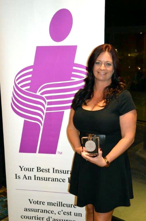 Tara Chammartin of La Salle Insurance & Travel Services recipient of 2016 Dale Rempel Award of Excellence Image