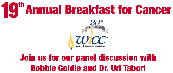 Plan to attend the 19th Annual WICC Ontario Breakfast for Cancer – Wednesday November 9th Image