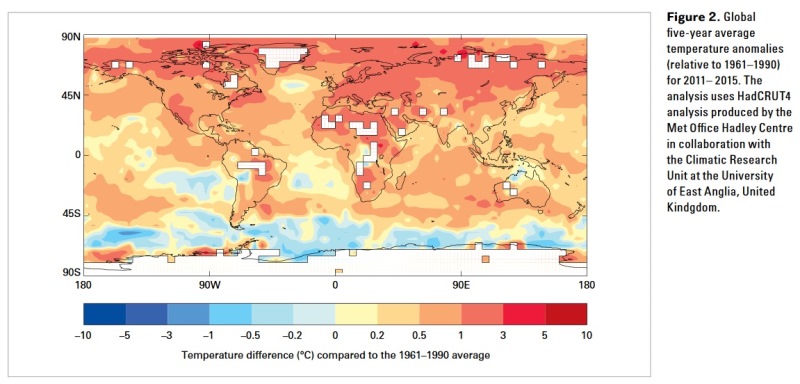 UN report: Human footprint ‘increasingly visible’ in climate Image