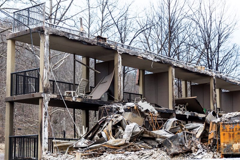 In Tennessee wildfires, officials estimate $500M in damage Image