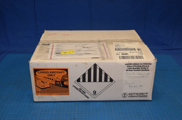 Large-format lithium-ion batteries greater hazard in warehouse fires than smaller such batteries: FM Global Image