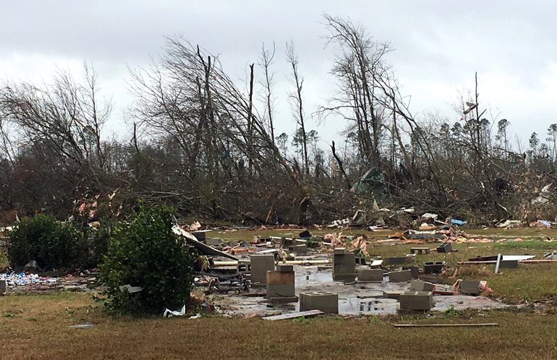 Georgia’s insurance commissioner estimates US$100 million in property damage from storms Image