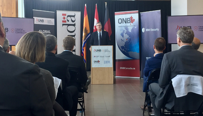 Canadian Institute for Cybersecurity opens at the University of New Brunswick Image