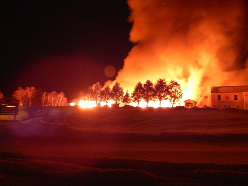 School, town hall, RCMP office on fire in southern Newfoundland: police Image