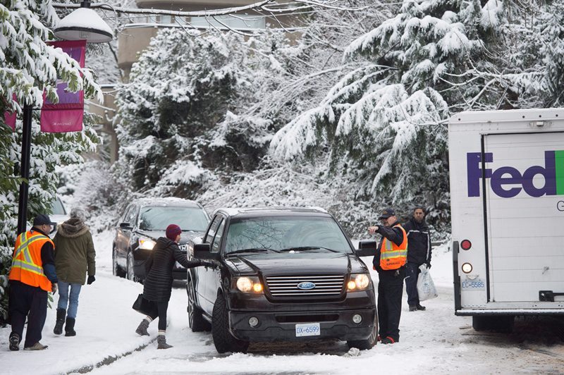 Blast of winter smashes snowfall records in Abbotsford, Vancouver Image