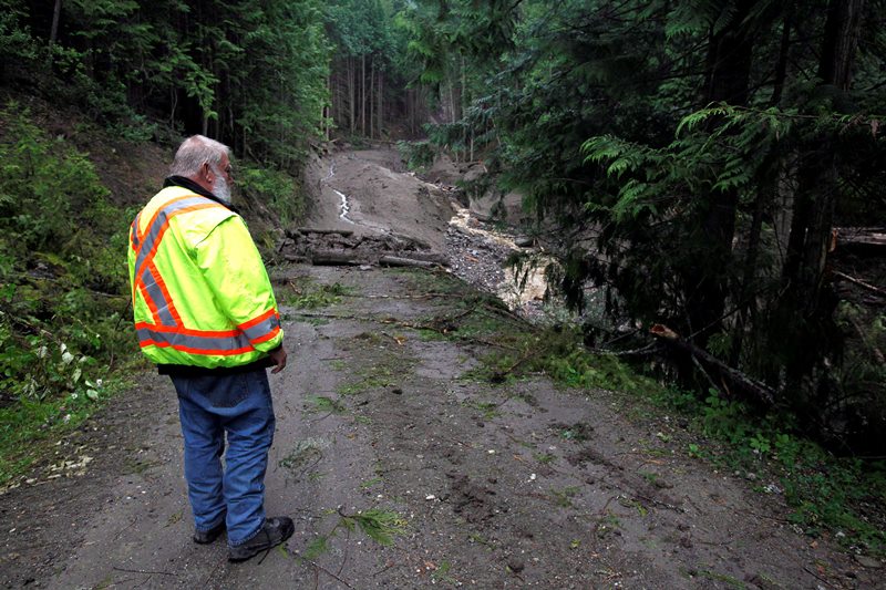 Landslide alert issued in same B.C. community where four were killed in 2012 Image