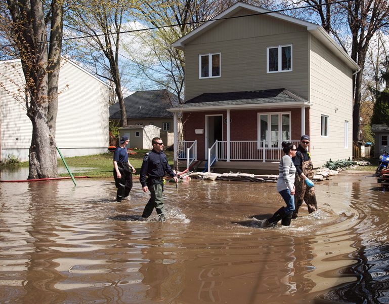 May storms in Ontario, Quebec and the Maritimes caused hundreds of millions in damage and damaged more than 5,200 homes: Aon Benfield Image