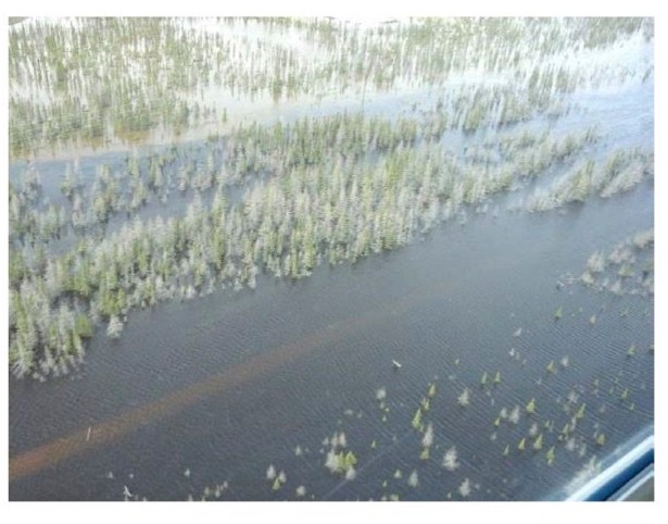 Remote Manitoba town reports temporary loss of rail line Image