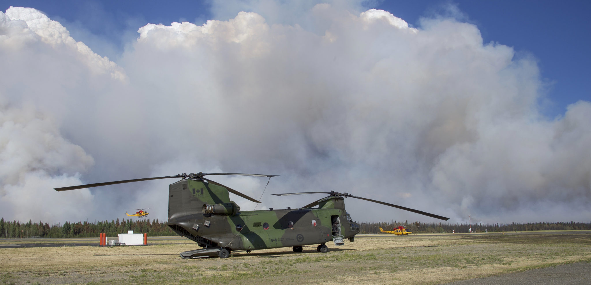 More than 200 Canadian military members to help police deal with B.C. wildfires Image