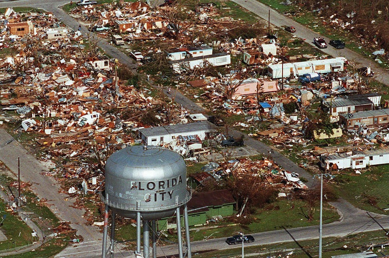 Modern-day Hurricane Andrew would cost an estimated US$80-100 billion in economic damage compared to 1992’s US$26.5 billion: Swiss Re Image