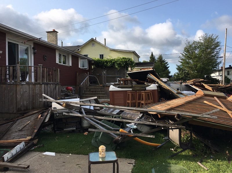 Cleanup underway after severe storm with heavy winds rips through Montreal area Image