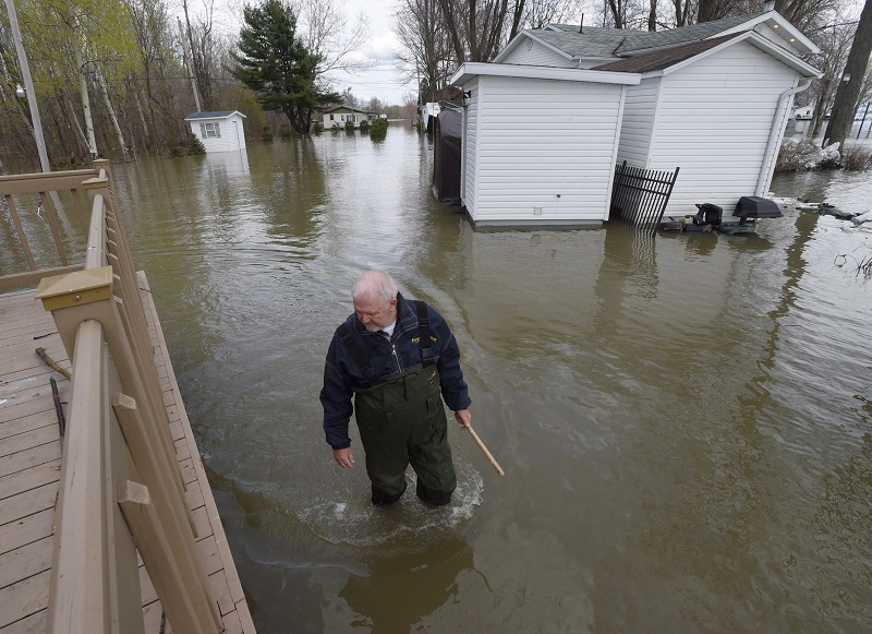 Spring flooding in Ontario and Quebec caused more than $223 million in insured damage: CatIQ Image