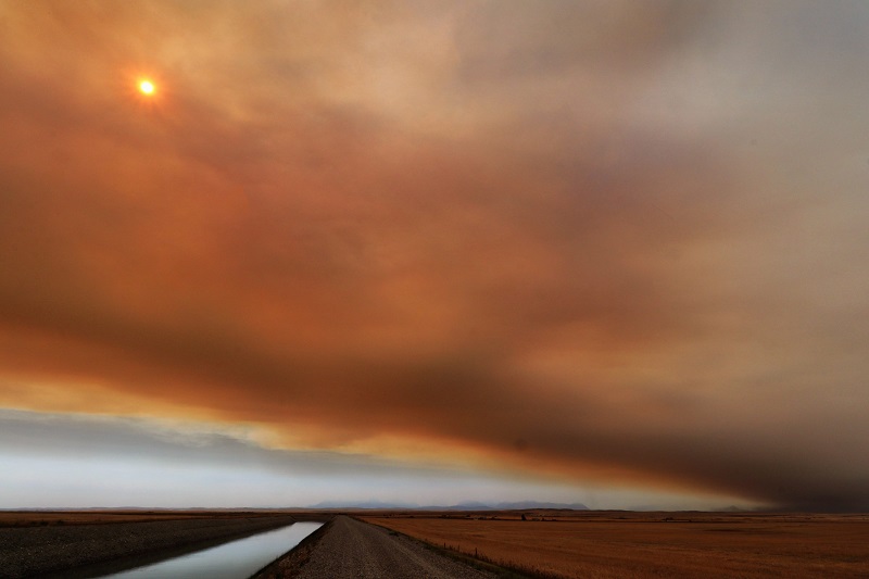 Kenow wildfire in southwestern Alberta now covers 36,000 hectares Image