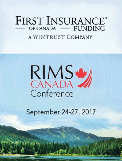FIRST Canada offers programs and payment solutions at the RIMS Canada Conference Image