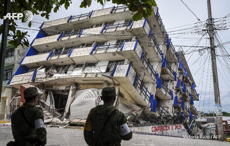 Death toll rises to 35 from powerful, magnitude 8.1 earthquake in Mexico Image