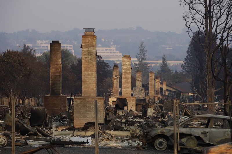AIR Worldwide estimates insured losses of US$2-3 billion for California wildfires Image